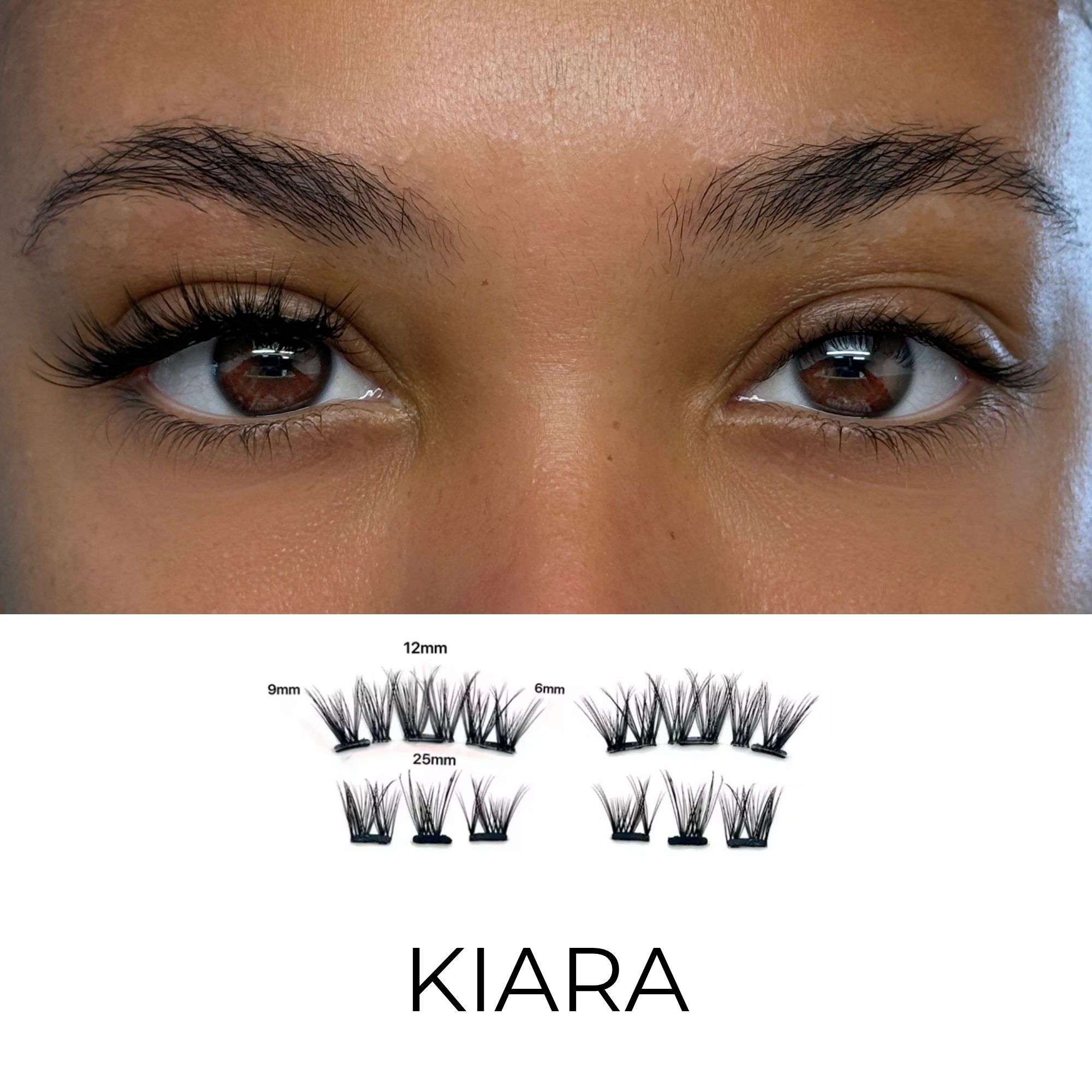 Cils magnétiques Kiara - Natural Chic